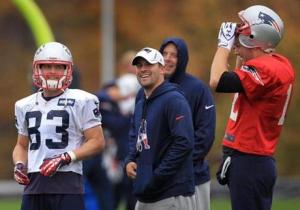 Just look how happy things could be with Josh McDaniels at the helm. The love is almost overflowing onto my desk. 